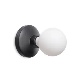 WANDLAMP  BEE IP65  BLACK FROSTED